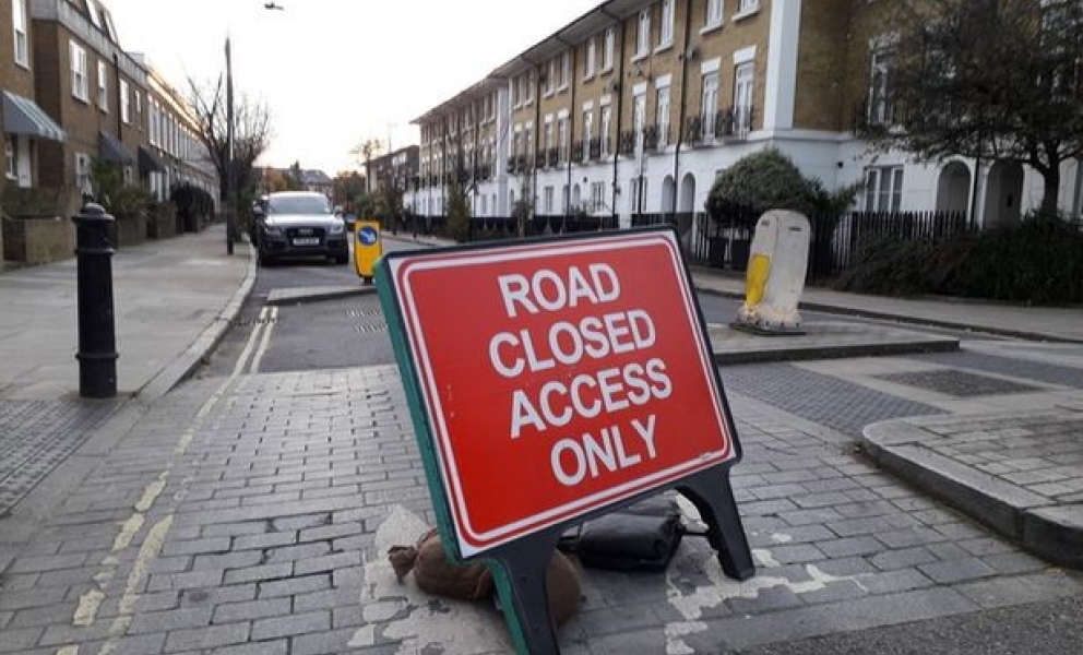 Harwood Terrace Closure