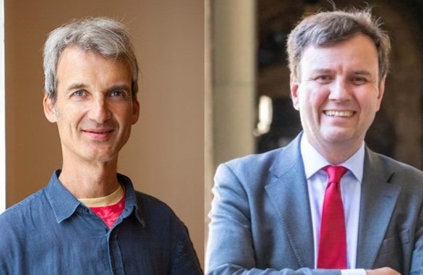 Andrew Robson and Greg Hands MP