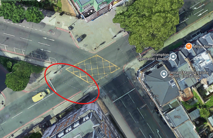 Finborough Rd / Old Brompton Rd junction