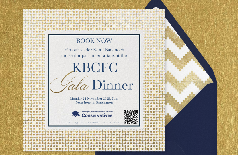 Annual Gala dinner invitation