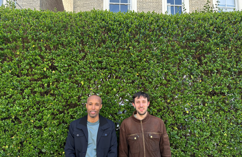 Yusuf and Maxwell St Helens candidates