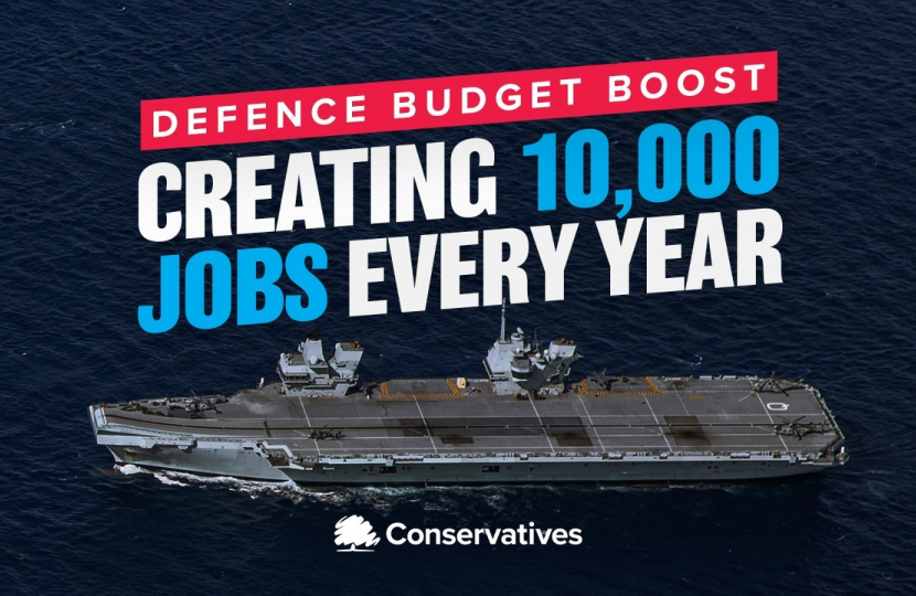 Our largest boost to our Nation’s Defence in a Generation Our largest boost to our Nation’s Defence in a Generation