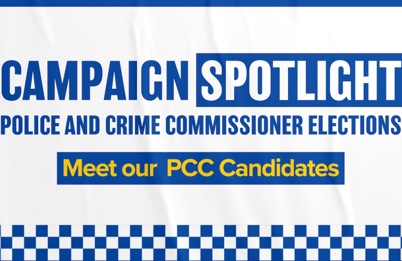 Meet 3 of our great Police and Crime Commissioner candidates Meet 3 of our great Police and Crime Commissioner candidates