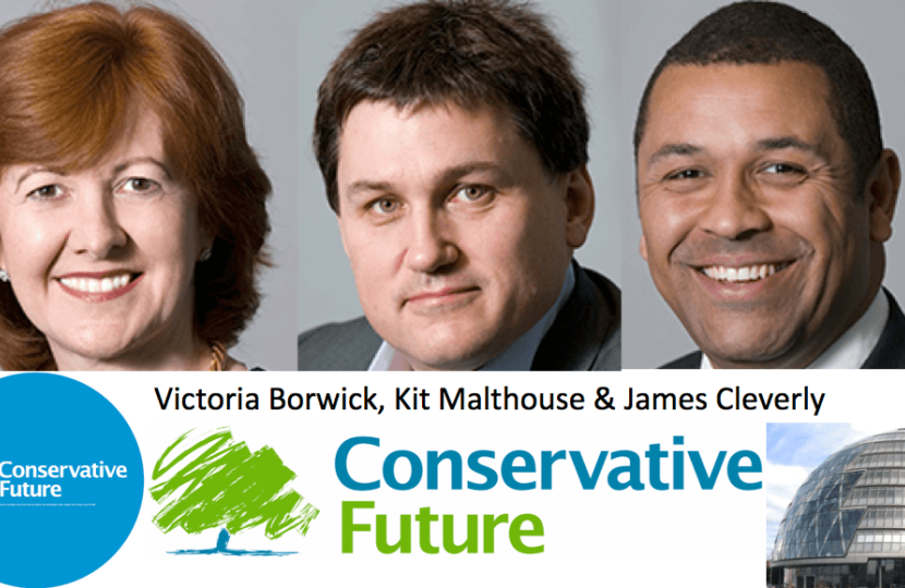 Victoria Borwick, Kit Malthouse & James Cleverly