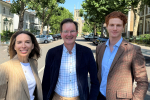 Stephanie Petit, David Lindsay and Marc Goldfinger
